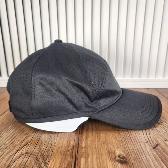 Reebok RBX Hat Cap Strap Back Black Performance Running Training Sports Tennis - Picture 3 of 9